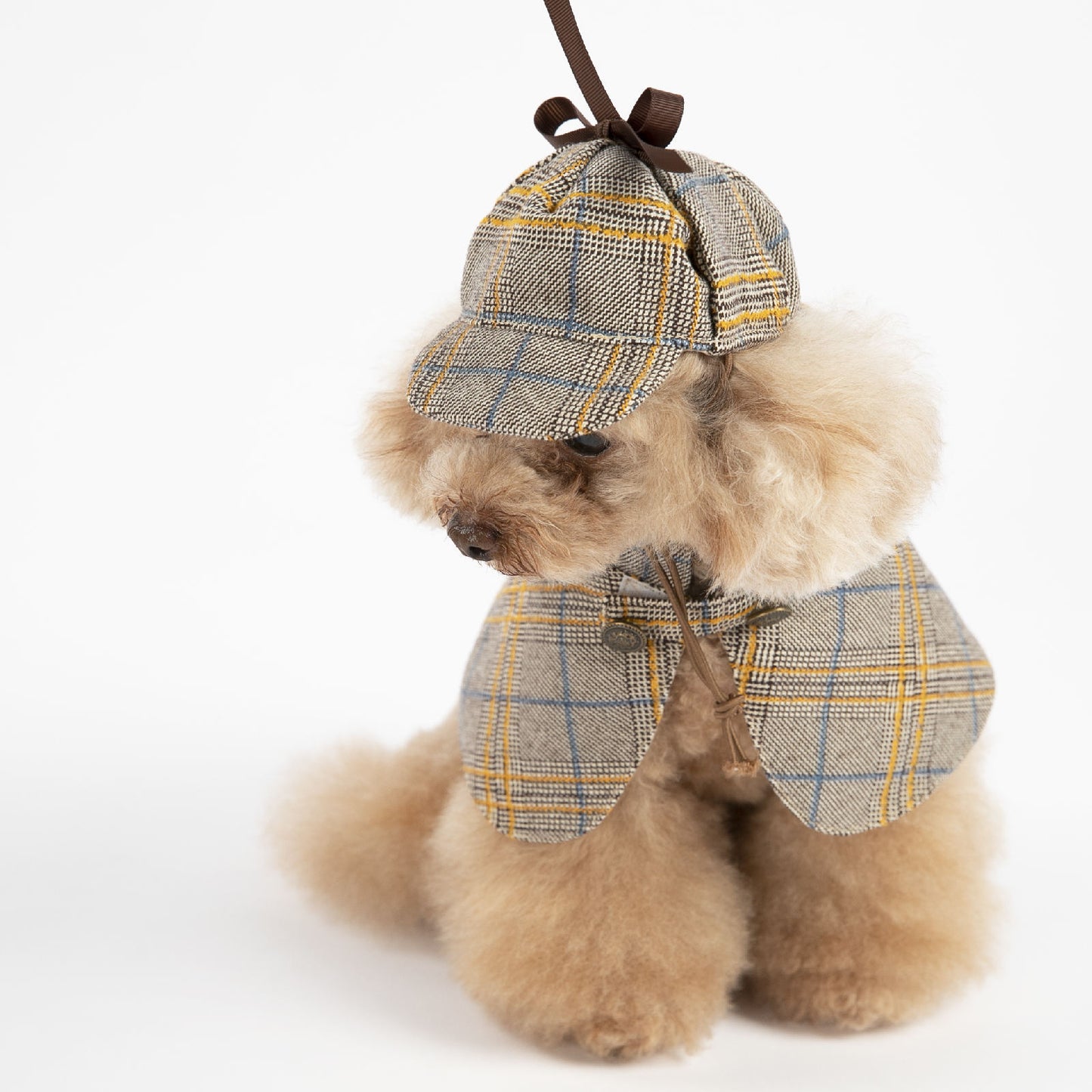 The Sherlock Pawmes – Designer Detective Cape & Hat for Pets
