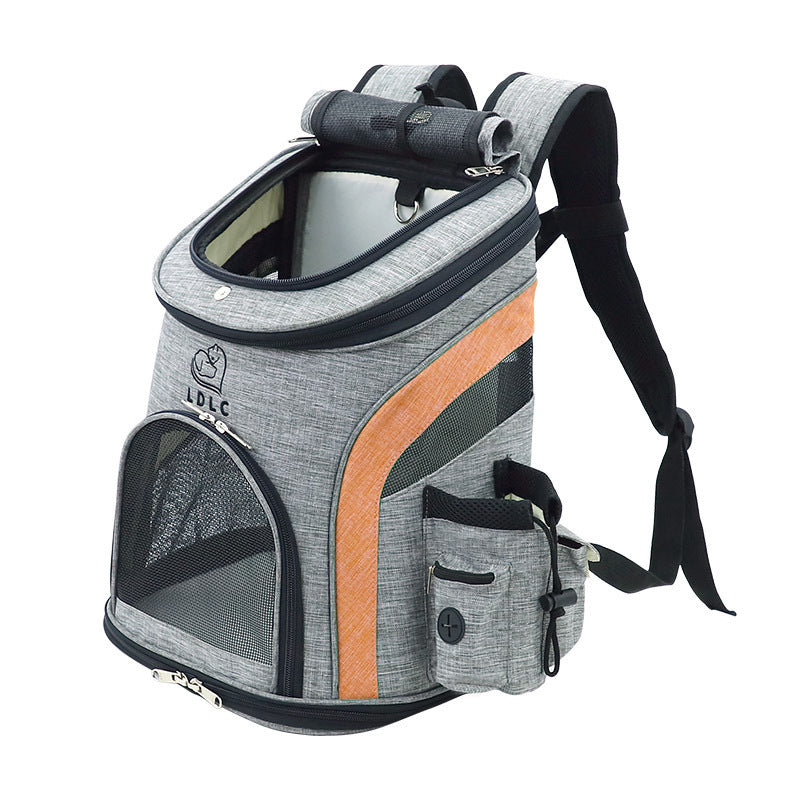 Pet Backpack – Structured Oxford Travel Carrier for Cats & Dog