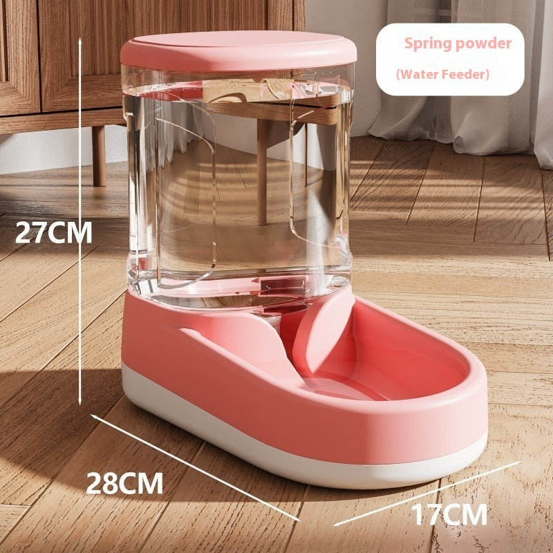 Elegant Automatic Pet Water and Food Dispensers Set – Stylish Hydration for Cats & Dogs