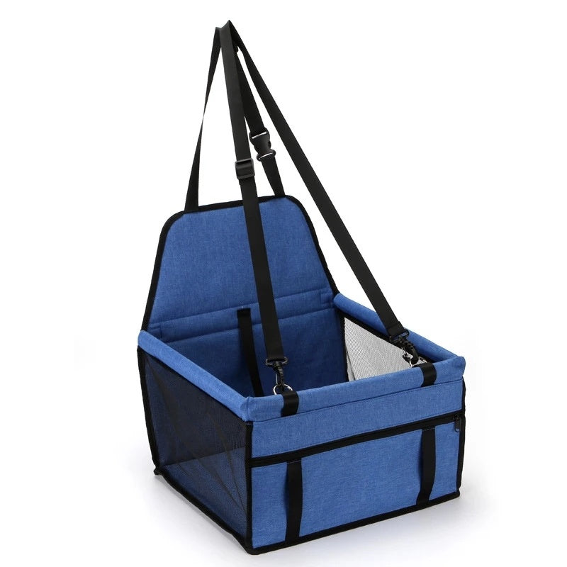 CruzeNest™ Premium Pet Car Seat/ Basket - Foldable & Secure