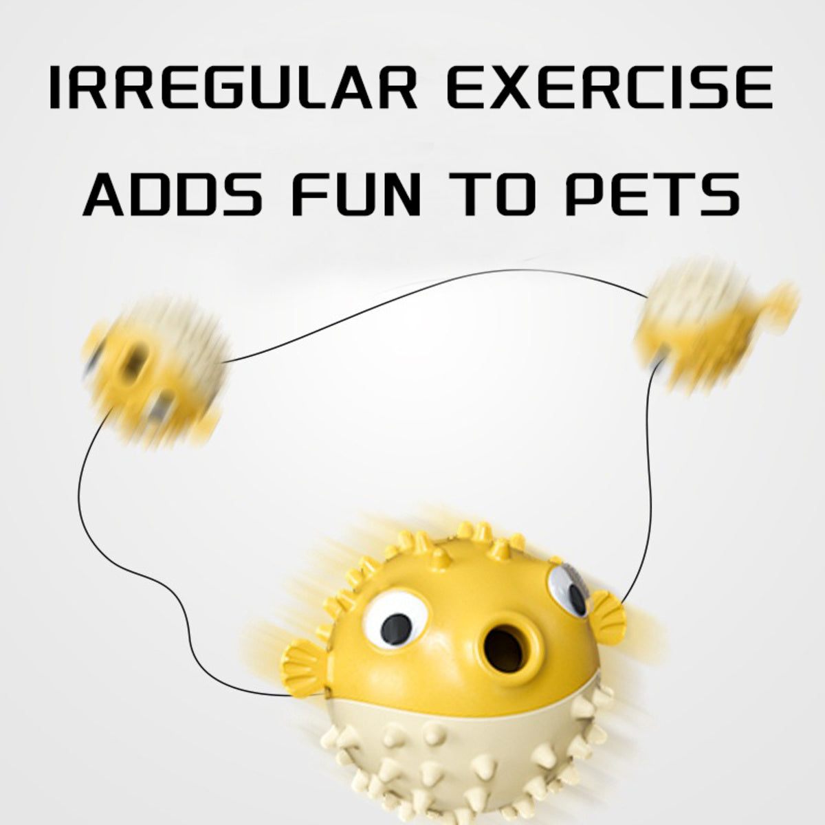 Durable Squeaky Dog Chew Toy – Fish-Shaped for Teething & Anxiety Relief (Fast Shipping)