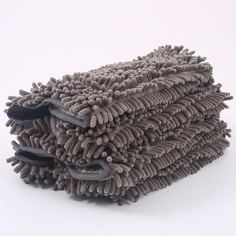 Ultra-Absorbent Chenille Pet Drying Towel – Soft, Cozy & Fast-Drying