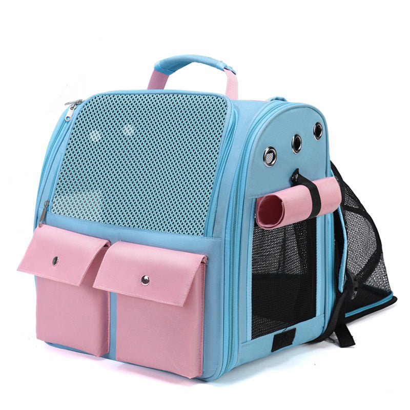 Sleek Expandable Pet Backpack – Stylish Cabin Bag