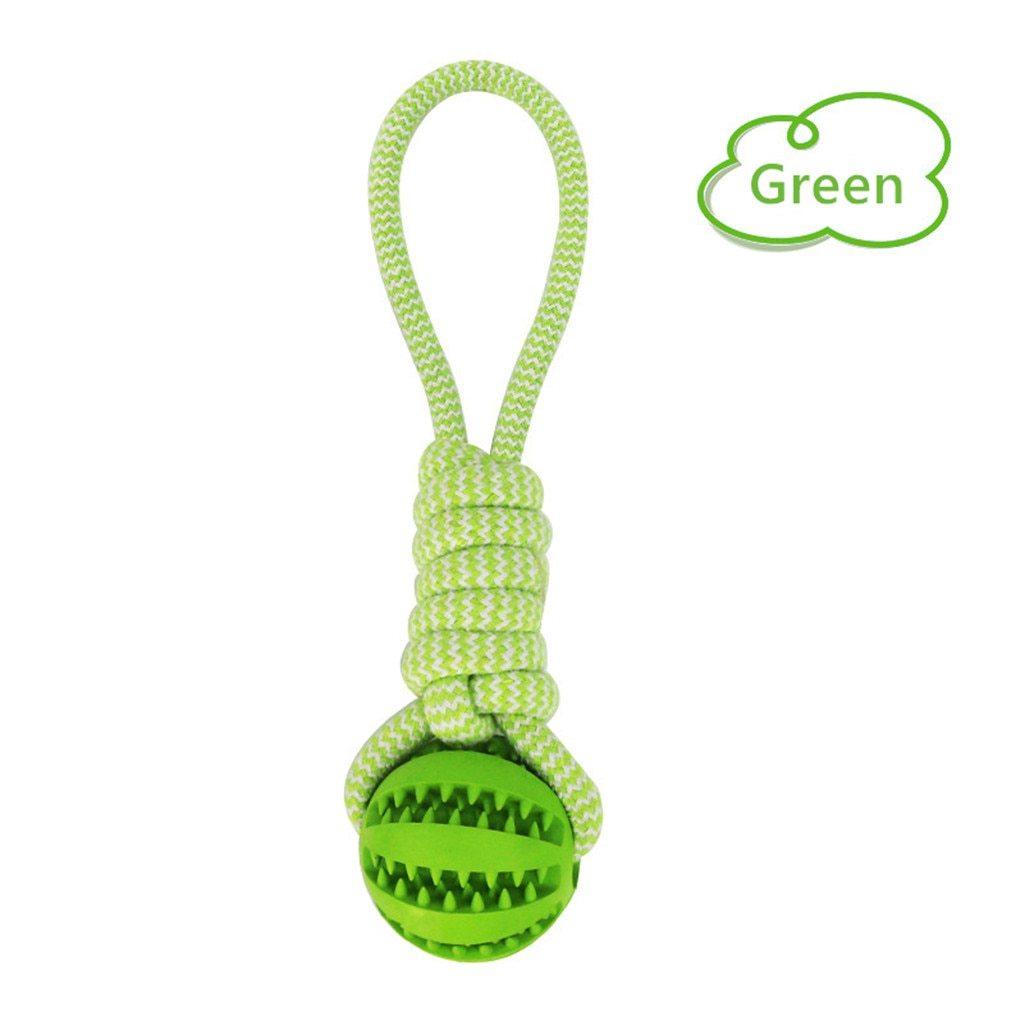 Treat Rope™ Interactive Chew Toy – Durable Rope with Treat-Fillable Ball for Dogs