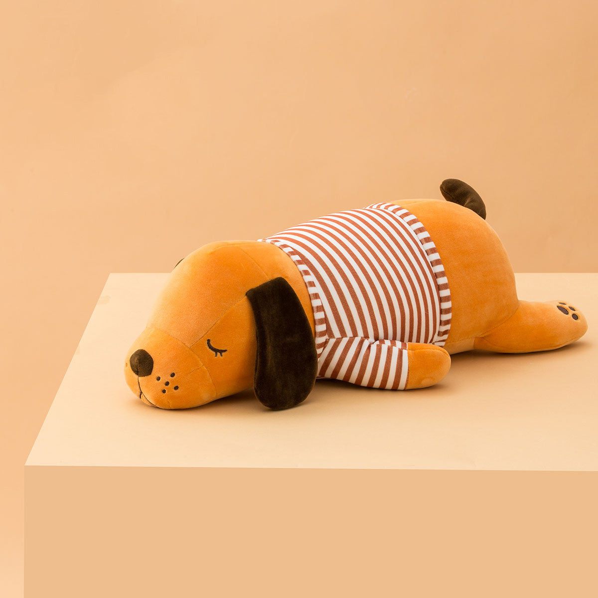 Cozy Sleeping Dog Plush Pillow – Soft & Snuggly Toy for All Kids Ages