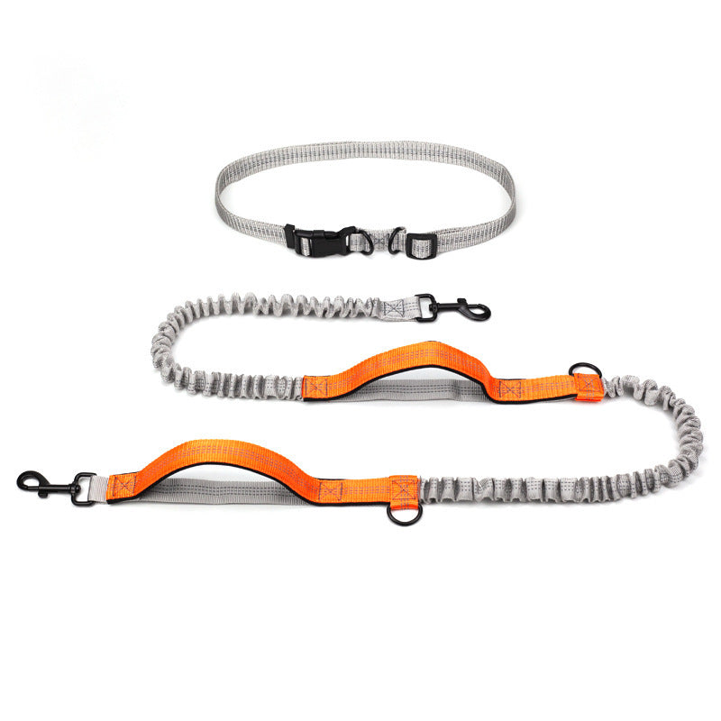 Adjustable Outdoor Dog Leash – Hands-Free Running Belt with Stretch
