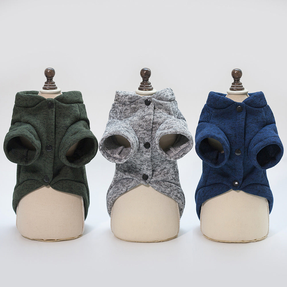 SoftBone™ Winter Sweater – Wool Blend Knit with Graphic Accent