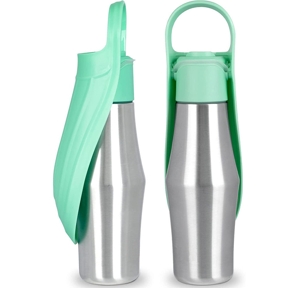 EchoSteel™ Pet Bottle - BPA-Free Smart Return, Luxe Grip