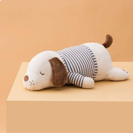 Cozy Sleeping Dog Plush Pillow – Soft & Snuggly Toy for All Kids Ages