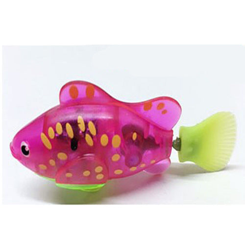 LED Electric Swimming Fish Toy – Interactive Water Fun for Cats & Kids