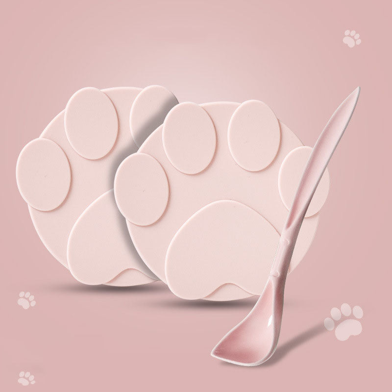Stylish Silicone Pet Can Lid – Fresh-Keeping Spoon Set