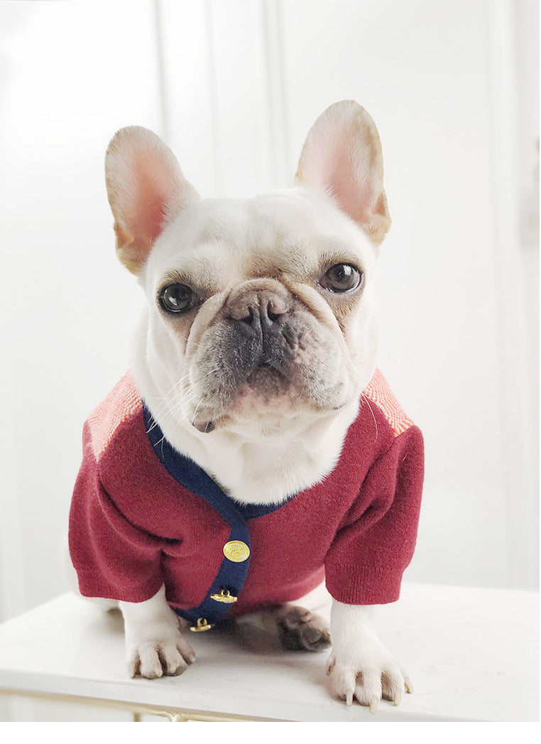 Two-Tone Rabbit Fleece Sweater