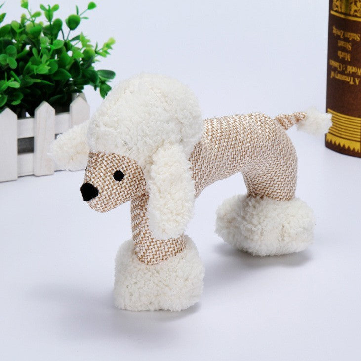 Plush Dog Chew Toys – Soft & Squeaky for Puppies and Large Dogs