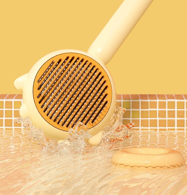 Gentle Pet Massage Comb – Hair Removal & Grooming Brush for Cats & Dogs