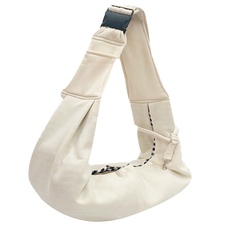 Crossbody Pet Carrier with Adjustable Strap – Soft & Lightweight