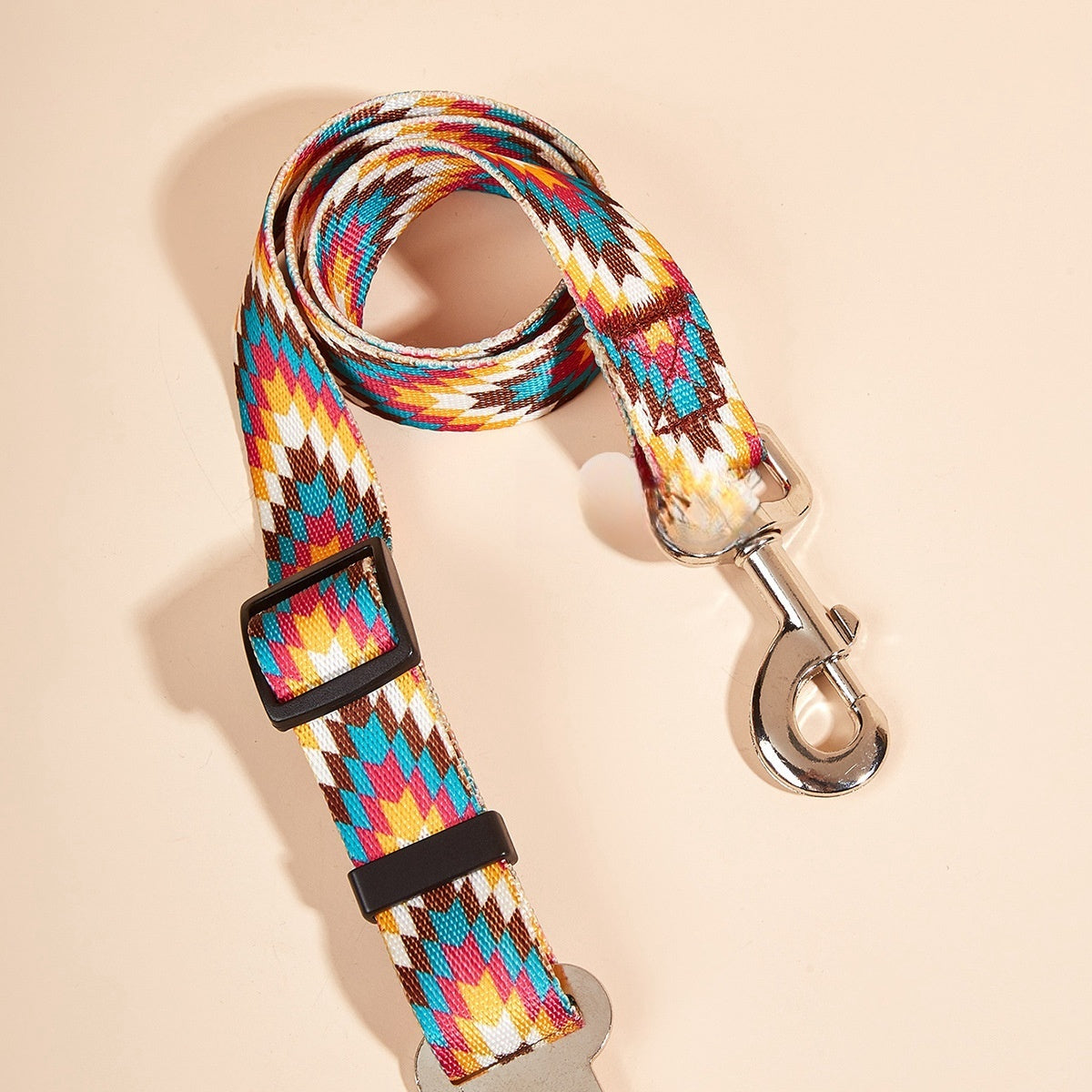 Stylish Pet Car Seat Belt – Secure & Chic Travel Leash