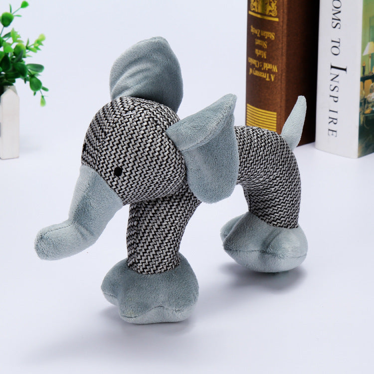 Plush Dog Chew Toys – Soft & Squeaky for Puppies and Large Dogs
