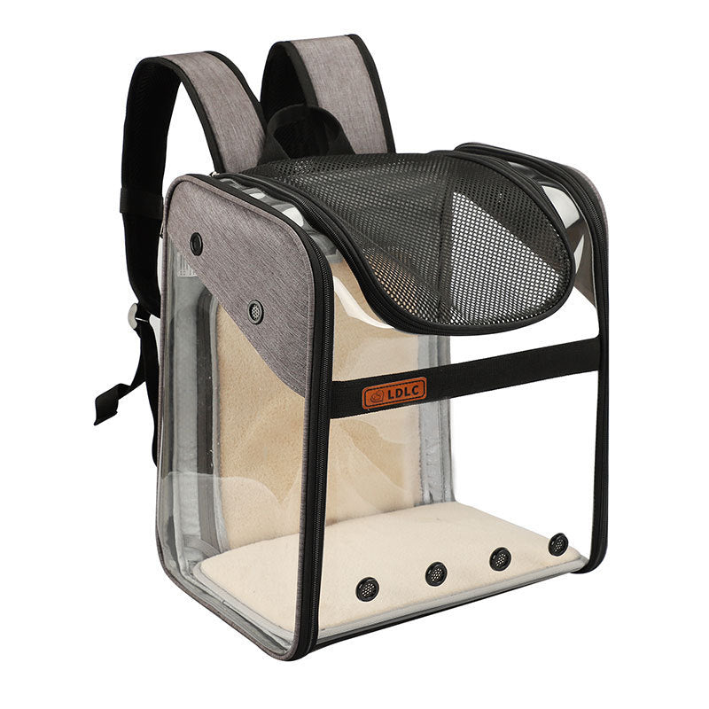 AirView Pet Backpack – Ultra-Breathable Travel Space for Cats & Dogs