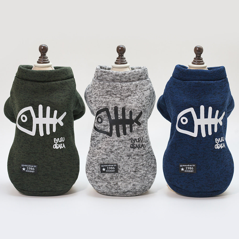 SoftBone™ Winter Sweater – Wool Blend Knit with Graphic Accent