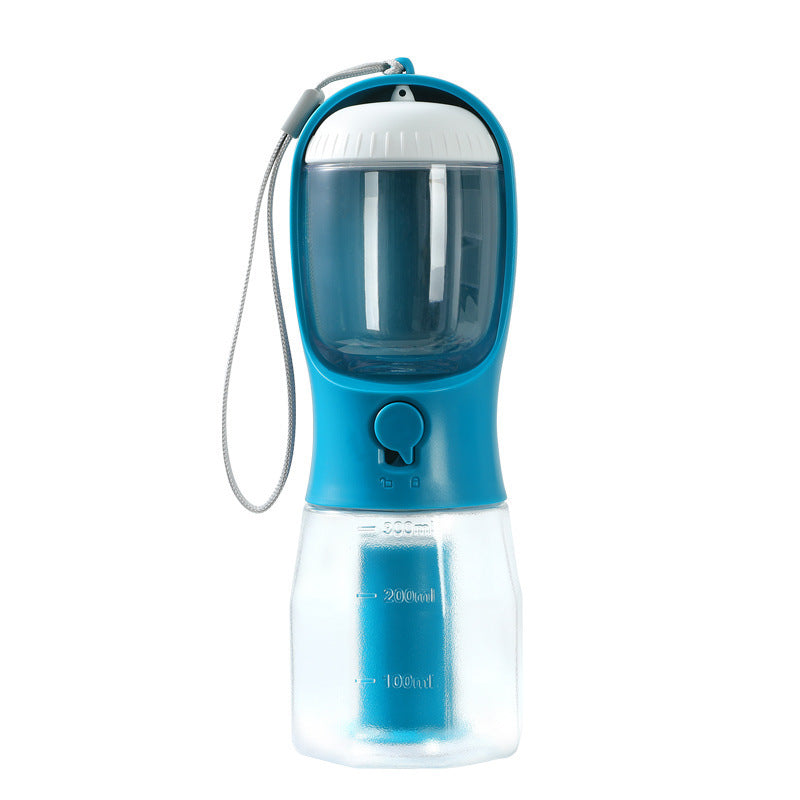 Luxe 3-in-1 Pet Water Bottle + Filter, Feeder and Waste Bag Holder (Offer Inside!)