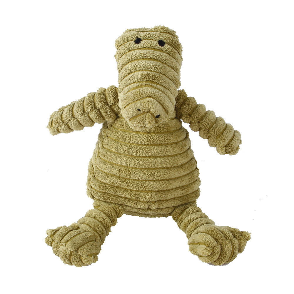 Plush Squeaky Animal Dog Toy – Adorably Durable Pet Playmate