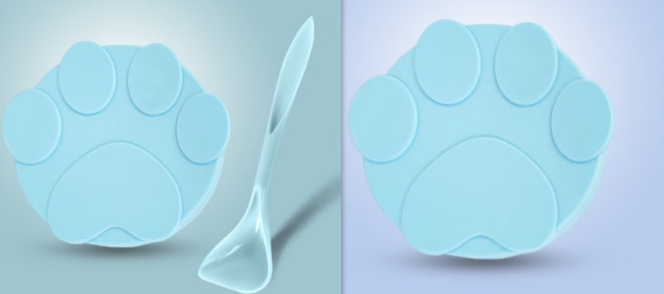 Stylish Silicone Pet Can Lid – Fresh-Keeping Spoon Set