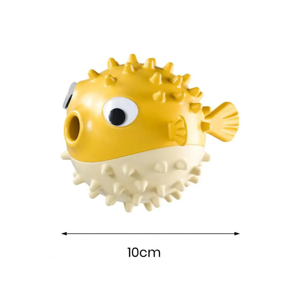 Durable Squeaky Dog Chew Toy – Fish-Shaped for Teething & Anxiety Relief (Fast Shipping)