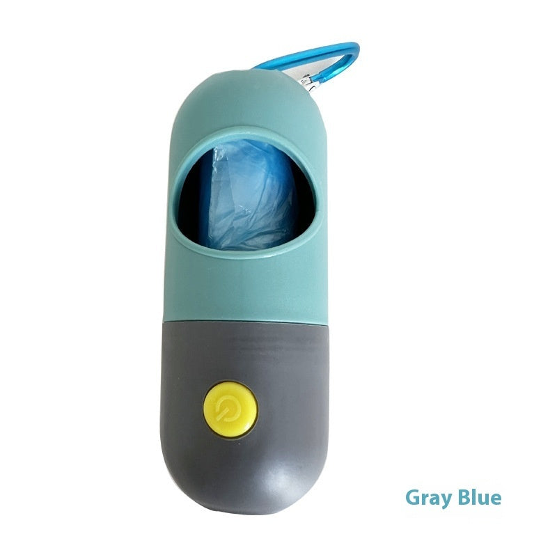 LED Pet Waste Bag Dispenser – Leakproof & Travel-Ready
