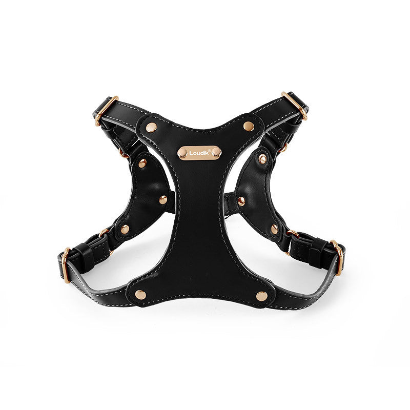 Luxury Leather Chest Harness – Sleek & Secure (6 colours available)