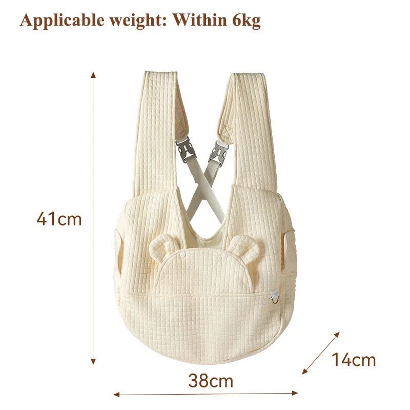 Minimalist Pet Travel Sling Bag – Breathable Comfort On the Go