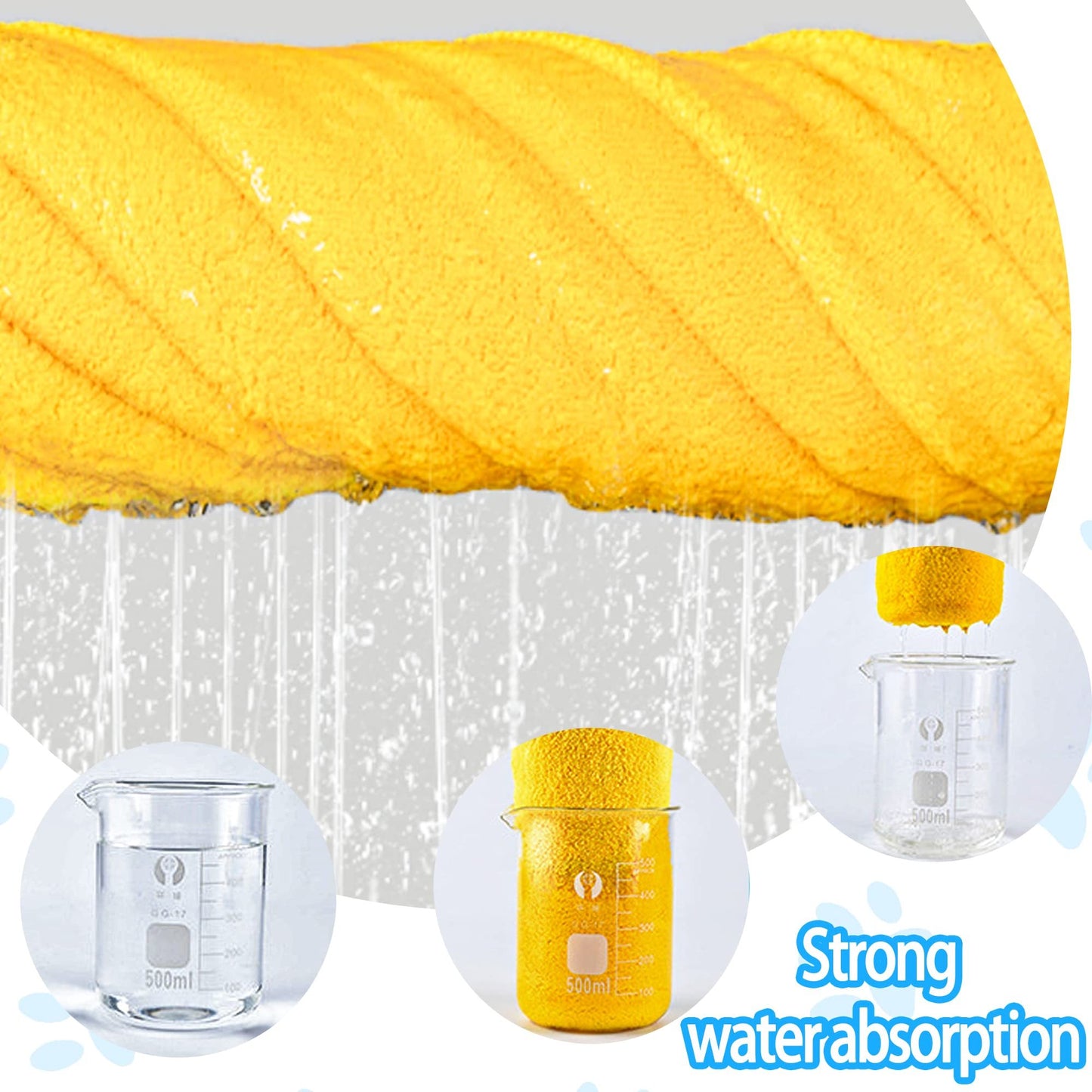 Soft Microfiber Pet Drying Towel – Super Absorbent & Quick-Dry Robe