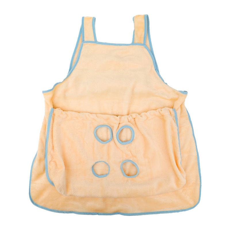 Beijrog™ Pet Cuddle Suit – Cozy Holding Blanket with Front Pocket