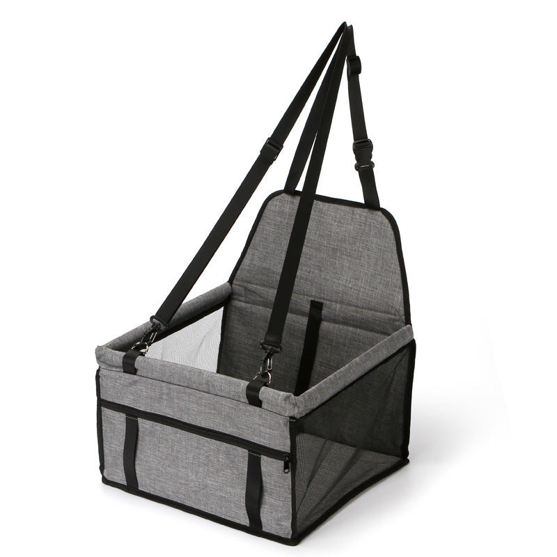CruzeNest™ Premium Pet Car Seat/ Basket - Foldable & Secure