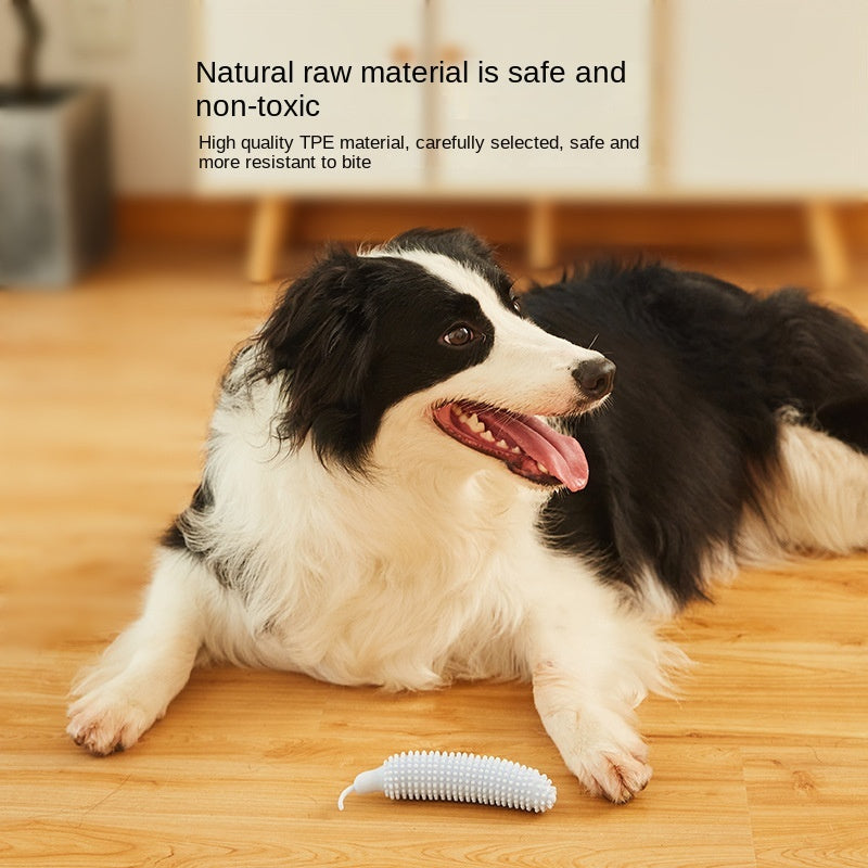 Chew-Proof Cucumber Dog Toy – Interactive Teething Relief with Vibrant Style