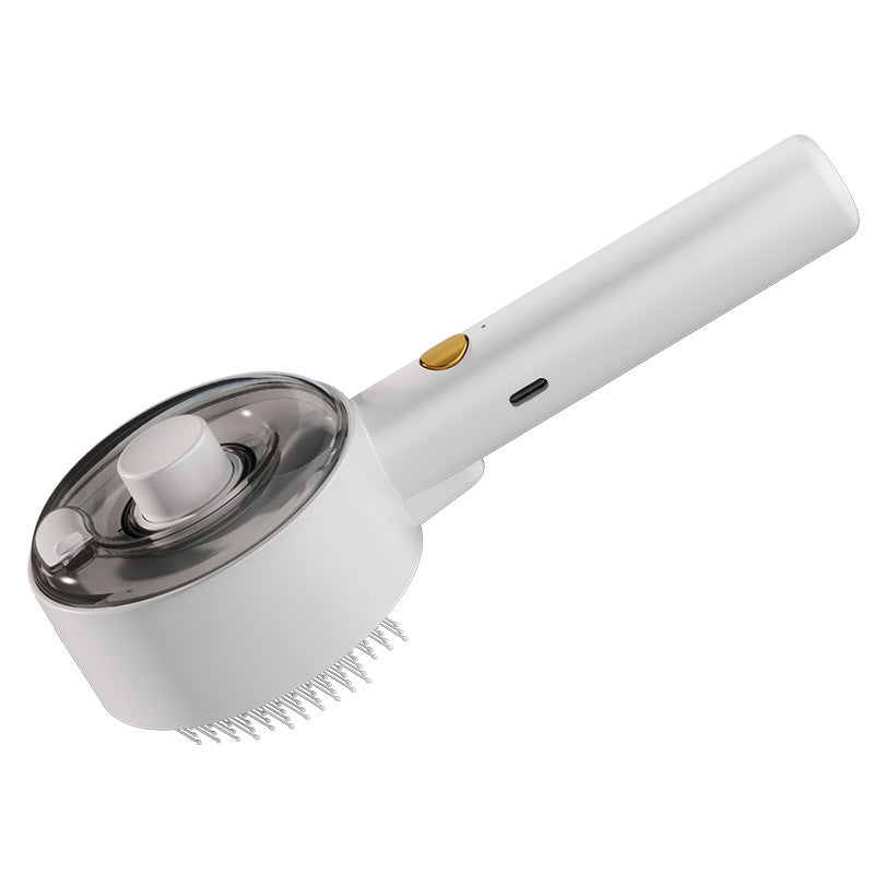 UV Sterilizing Mist Grooming Brush – Steam Spray Comb for Dogs & Cats