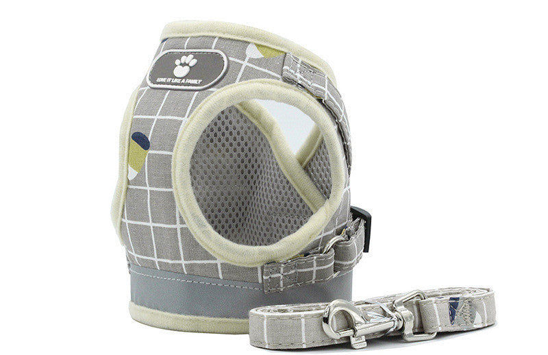 Classic Harness Set – Adjustable, Breathable & Stylish