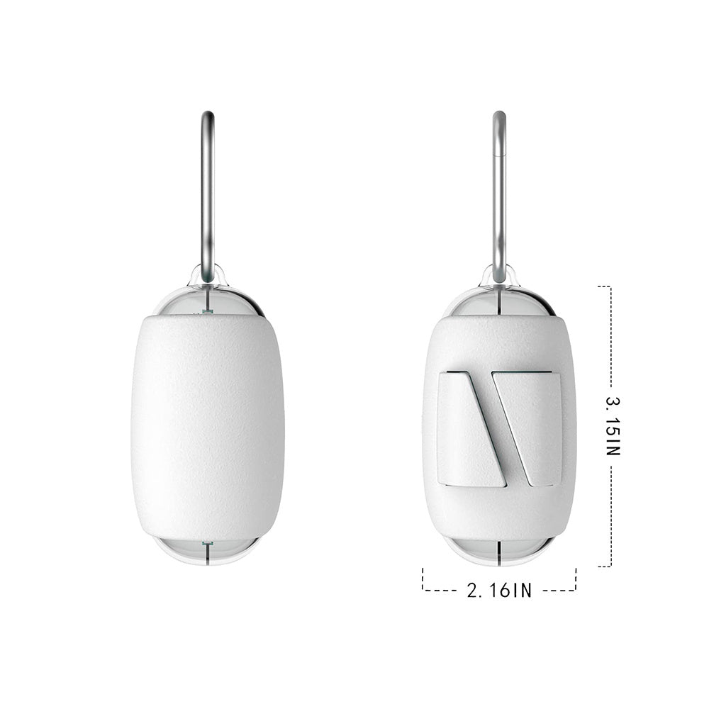 Space Capsule Dog Waste Bag Dispenser with Leash Hook (Fast Shipping)