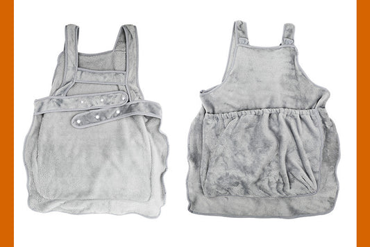 Beijrog™ Pet Cuddle Suit – Cozy Holding Blanket with Front Pocket