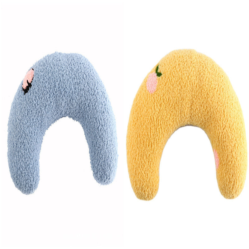 2 or 3pcs Crescent Calming Pet Pillow – Plush Neck Support for Small Dogs & Cats (Offer Inside!)