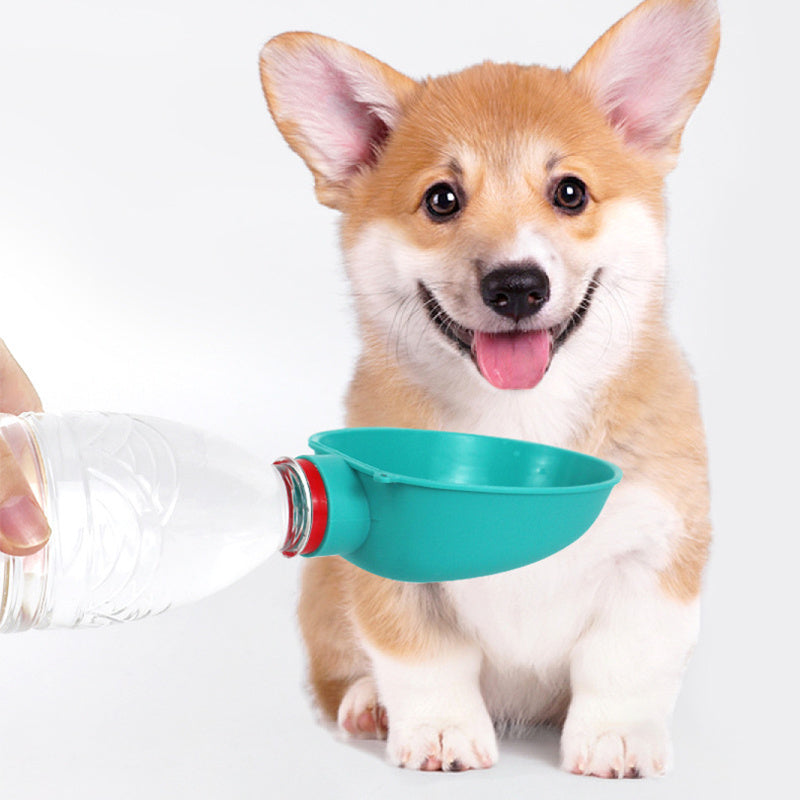 Portable Dog Drinking Bowl – Outdoor Water Feeding