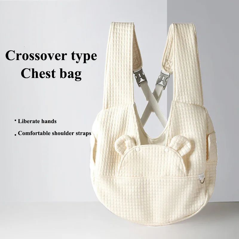 Minimalist Pet Travel Sling Bag – Breathable Comfort On the Go