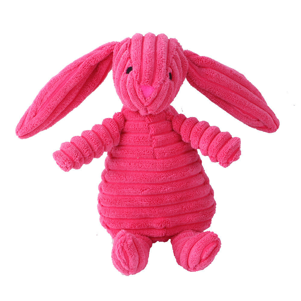 Plush Squeaky Animal Dog Toy – Adorably Durable Pet Playmate