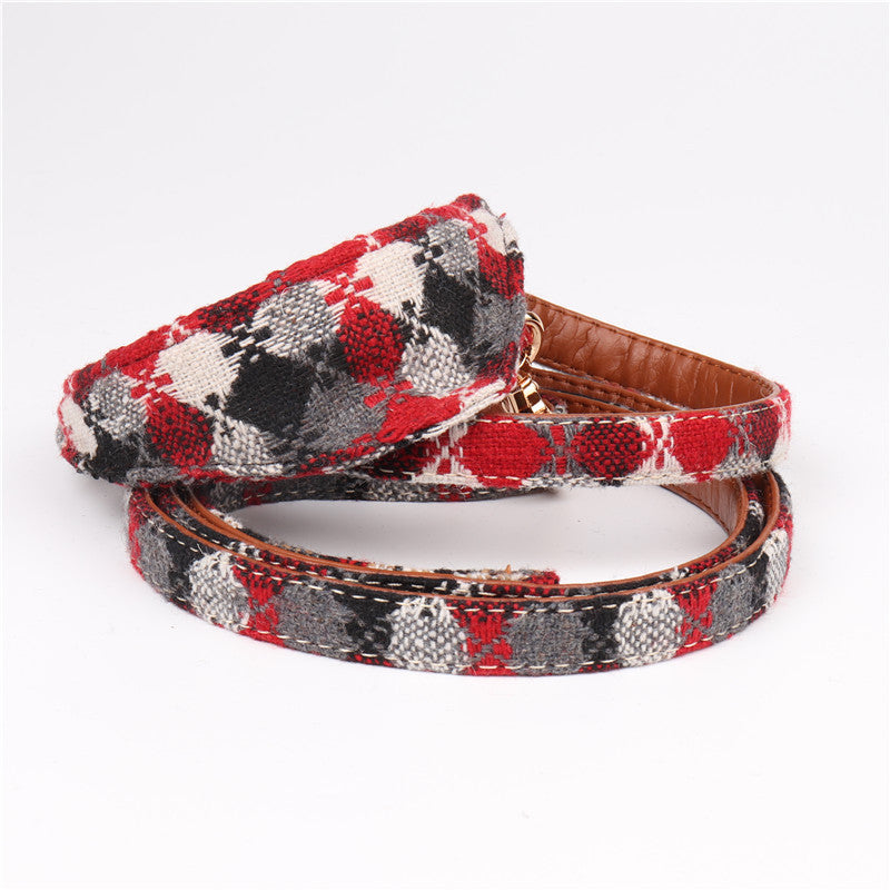 English Heritage Dog Collar – Classic Bow or Scarf Style (Leash Available Separately)
