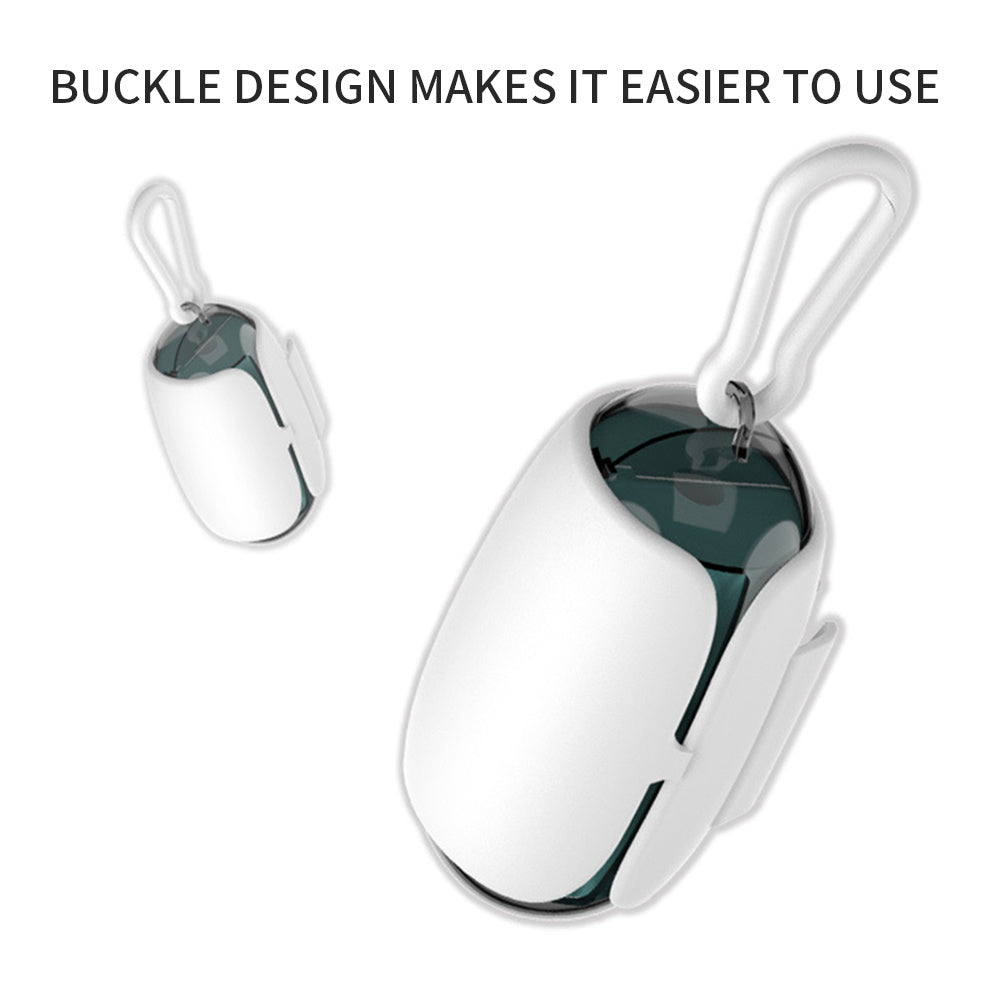 Space Capsule Dog Waste Bag Dispenser with Leash Hook (Fast Shipping)