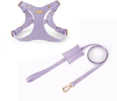 Luxury Leather Chest Harness – Sleek & Secure (6 colours available)