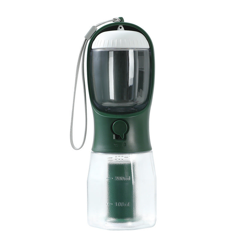 Luxe 3-in-1 Pet Water Bottle + Filter, Feeder and Waste Bag Holder (Offer Inside!)