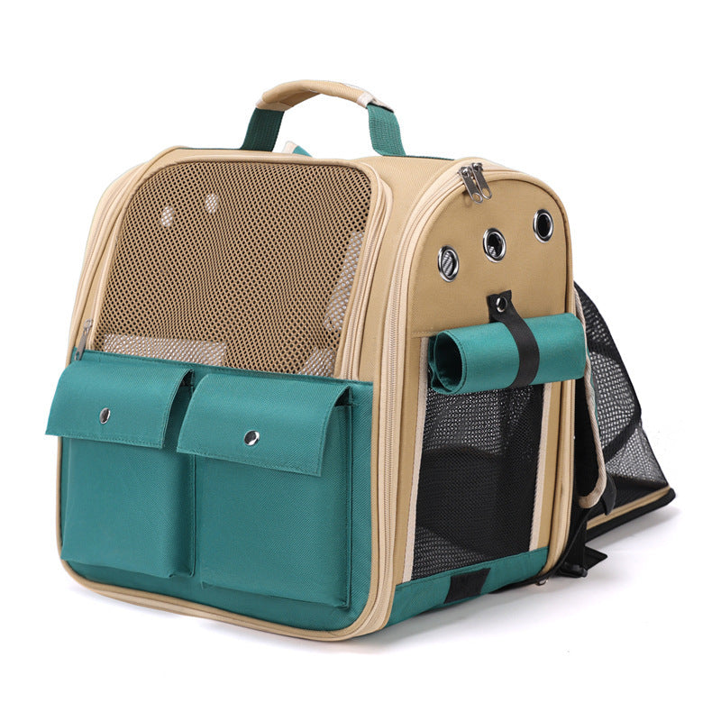 Sleek Expandable Pet Backpack – Stylish Cabin Bag