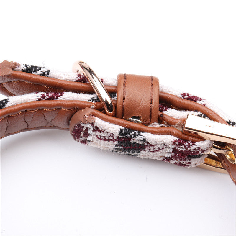 English Heritage Dog Collar – Classic Bow or Scarf Style (Leash Available Separately)