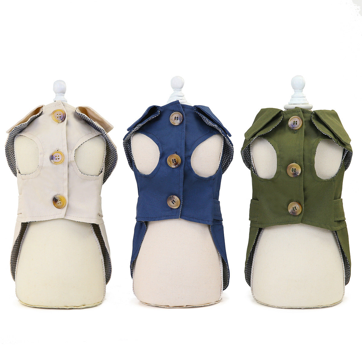 Trench Coat – Stylish Waterproof Dog Jacket