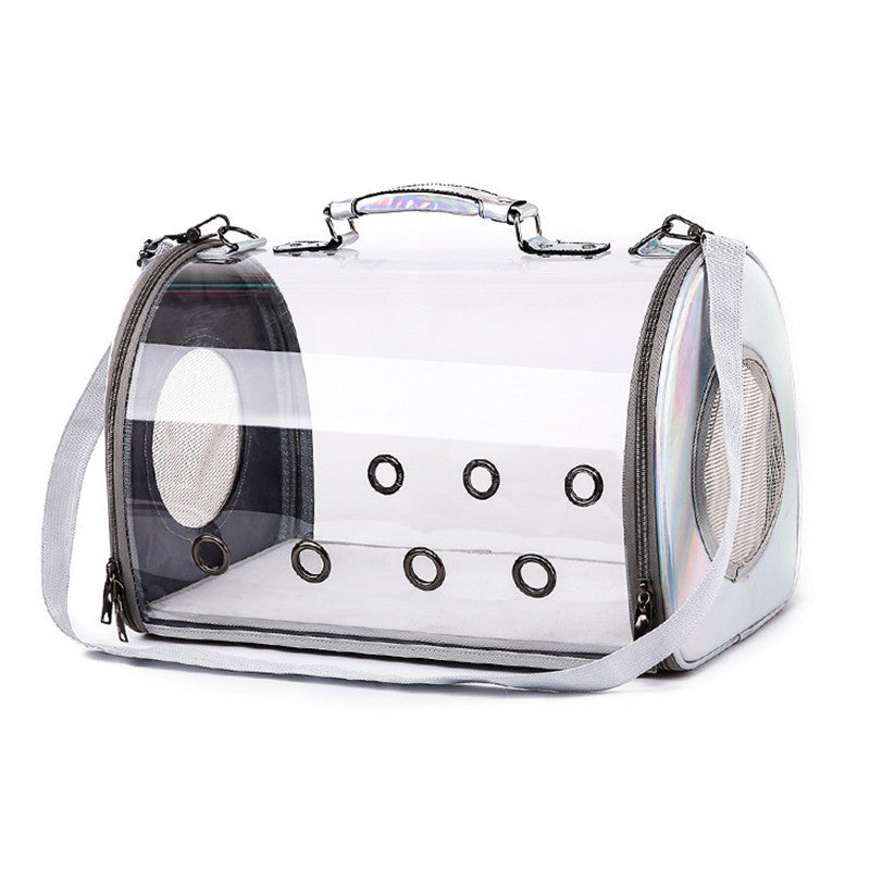 ClearView Geometric Pet Carrier